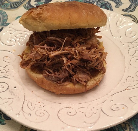 pulled pork with coke in oven