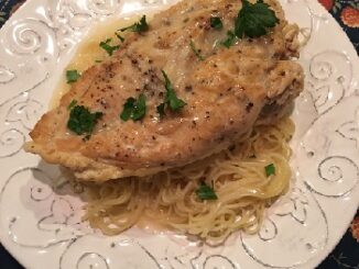 Slow Cooker Lemon Garlic Chicken Recipe