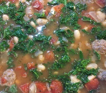 White Bean Sausage Soup Recipe
