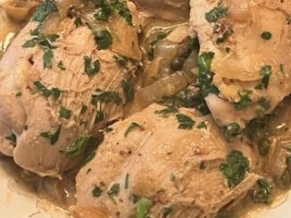 Creamy Mustard Chicken Thighs Recipe