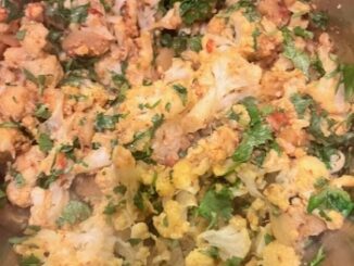 Aloo Gobi Potatoes and Cauliflower Recipe
