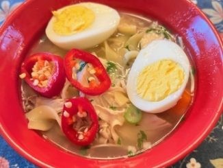 Peruvian Chicken Noodle Soup Recipe